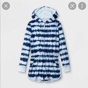 Cat&Jack Sleepwear - tie dye romper long sleeve XS